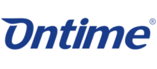 Logo de la empresa logística Ontime